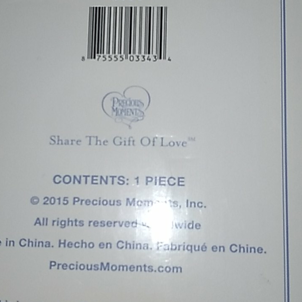 Precious Moments water globe - Picture 9 of 9